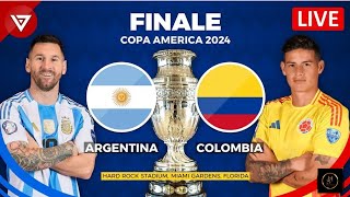 COPA America Cup 2024 Final Argentina Vs Colombia Match Date  Time  Venue amp Live Match Apps [upl. by Alolomo539]