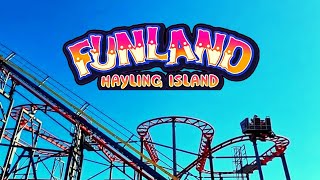 A Quick Visit To Funland Hayling Island  Vlog [upl. by Yelyr]