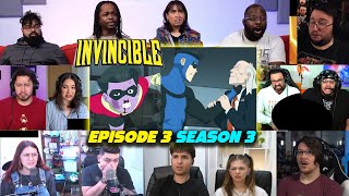 INVINCIBLE Season 3 Episode 3 Reaction Mashup [upl. by Ibby]