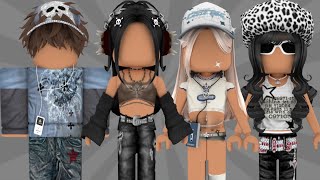 y2kemo roblox outfits w CODES amp LINKS  girls amp boys ♡ [upl. by Andrea]