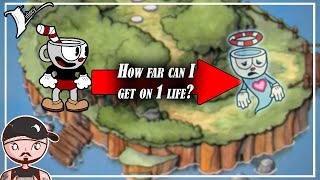 How Far Can I Get in CUPHEAD on ONE LIFE [upl. by Hallimaj733]