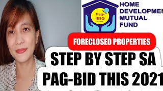 HOW TO BID PAGIBIG FORECLOSED PROPERTIES  FORECLOSED PROPERTY PHILIPPINES [upl. by Cavuoto]