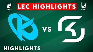 KC vs SK Highlights  LEC 2025 Winter  Karmine Corp vs SK Gaming by Onivia [upl. by Atikahs]