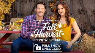 Full Episode  2018 Hallmark Movies Fall Harvest Preview Special  Hallmark Channel [upl. by Oigaib169]