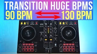 How to use SYNC to transition HUGE BPM Differences [upl. by Ntsyrk299]