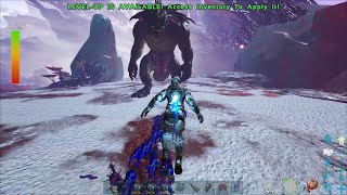 Solo King Titan Gamma ARK Survival Evolved Extinction Boss solo [upl. by Keri]