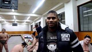 Alistair Overeem amp The Best Sumo Fighters in Japan 2010 [upl. by Tioneb]