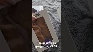 too good to go greggs magic bag [upl. by Oileve]