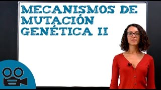 Mecanismos de mutación genética II [upl. by Haissi]