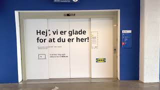 Huge 2010 Schindler Lift to Returns at Ikea Sørlandet Lillesand Norway [upl. by Auria]