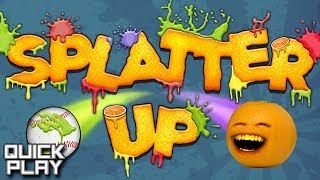 Quick Play  Annoying Orange Presents Splatter Up iOS Android [upl. by Mahmoud]