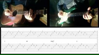 Steven Wilson The Watchmaker Guitar Tab [upl. by Ahsikel]