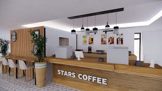 Stars Coffee kiosk concept for stadium [upl. by Kind]