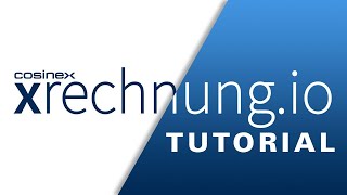 xrechnung Videotutorial [upl. by Uok]