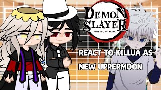 Uppermoons  Muzan react to Killua as new uppermoon HxH x Kny 11 🇧🇷 [upl. by Faun]