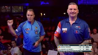 Laszlo Kadar vs Hannes Schnier  World Darts Championship 2024 [upl. by Elsbeth]