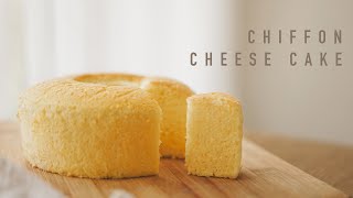 RECIPE  CHEESE CHIFFON CAKE  Resep Sifon Cake Keju [upl. by Bette]