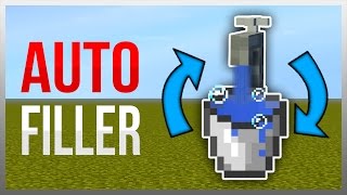 ✔️ Auto Bucket Filler Redstone Tutorial [upl. by Noet]