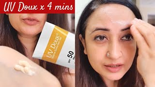 💓Uv Doux Silicone Gel ReviewWonder if THIS is Best Indian Affordable Summer Sunscreen For Oily Skin [upl. by Nyasuh924]