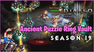 Ancient Vault from Primal Puzzle Ring Diablo 3 Season 19 Barbarian Whirlwind Build  Nintendo Switch [upl. by Aydin]