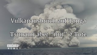 Gigantischer Vulkanausbruch auf Tonga [upl. by Ainolopa]