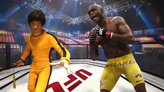 UFC 5  Bruce Lee vs Anderson Silva EA SPORTS™ [upl. by Araht29]