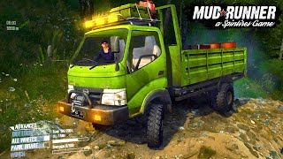 EXPLORING A NEW MUDRUNNER MAP  Simval Map  Final Part  Extreme 4x4 Offroad Adventure [upl. by Irfan]