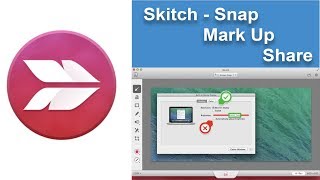 How to Screenshot and Annotate for free with Skitch [upl. by Heath]