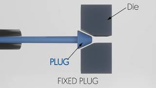 Tube drawing process and different method explained 3D animaiton [upl. by Jayson869]