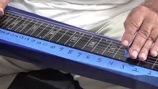 Easy Lap Steel guitar Lessons open E tuning [upl. by Archambault]