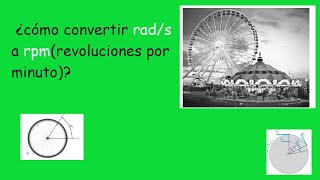 Convertir rads a rpm [upl. by Beard]