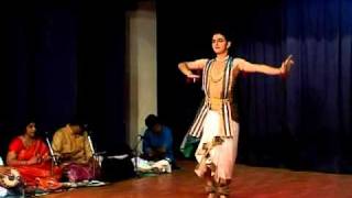 Bharatanatyam performance by Yatin Agarwal Varnam part 1 [upl. by Mcripley]