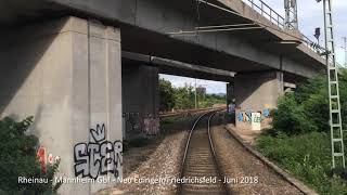 Einar zeigt Bahnstrecken Medley von Führerstandsmitfahrten April 2020 [upl. by Guevara79]