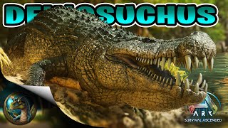 ARK Ascended How To Tame Deinosuchus [upl. by Eldrid]