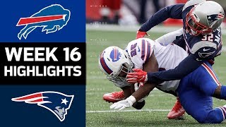 Bills vs Patriots  NFL Week 16 Game Highlights [upl. by Asylem]