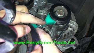 smart fortwo belt replacement  tutorial  Easy Green Tools [upl. by Samira]