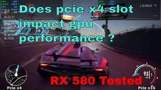 PCI Express x16 vs x4  Any difference in gpu performance [upl. by Swehttam]