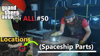 GTA 5 All 50 Spaceship Parts Location Guide  Omega  Find Space Docker Strangers and Freaks [upl. by Mintun]