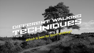 Different Walking Techniques  Which is best for Sport Walking Challenges [upl. by Ahsile]