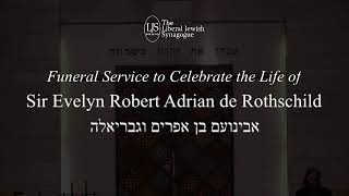 Funeral Service to Celebrate the Life of Sir Evelyn Robert Adrian de Rothschild [upl. by Amaty]