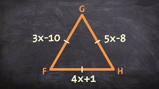 How to find the measure of each side of an equilateral triangle [upl. by Arait]