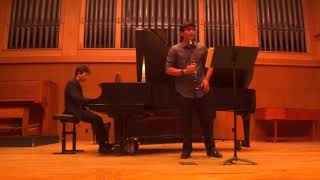 A Copland Clarinet Concerto Ivan Valbuena Clarinet [upl. by Panter]