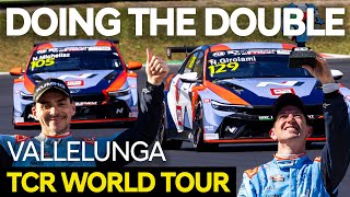 Double VICTORY in Vallelunga Michelisz and Girolami TRIUMPH in TCR World Tour [upl. by Mossolb]