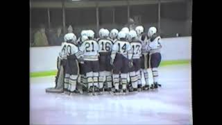 19851986 Game 3 RFHS Hockey 5 vs Menomonie 4 at Hunt Arena 0217858603V2 [upl. by Pate601]