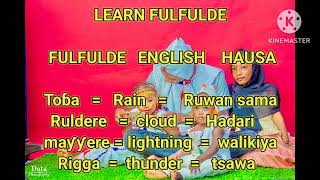 KOYAN FULATANCI TURANCI DA KUMA HAUSALEARN FULFULDE ENGLISH AND HAUSA [upl. by Munsey]