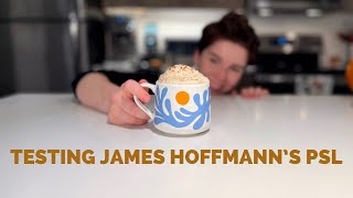 Making James Hoffmann’s Ultimate Pumpkin Spice Latte Is it worth it [upl. by Thibaud133]