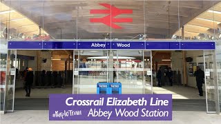 Elizabeth Line  Abbey Wood Crossrail Station [upl. by Atirma720]