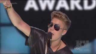 Justin Bieber Booed At Billboard Music Awards quotThis Is Not A Gimmickquot  HipHollywoodcom [upl. by Frederiksen415]