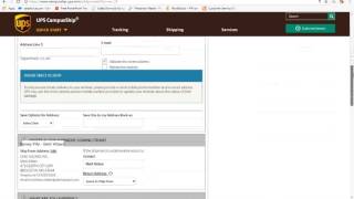 How to Create a UPS Shipping Label [upl. by Spain]