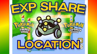 How to get EXP SHARE in Pokemon Fire Red  Leaf Green [upl. by Jacquelynn]